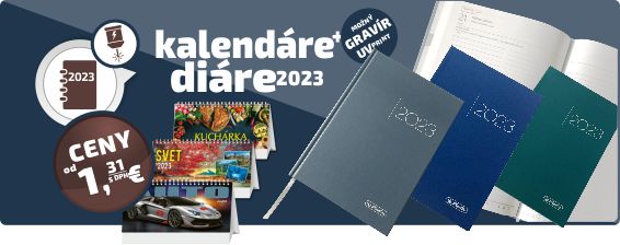 Plánovacie DIÁRE-2023 - kancelárske potreby široký sortiment